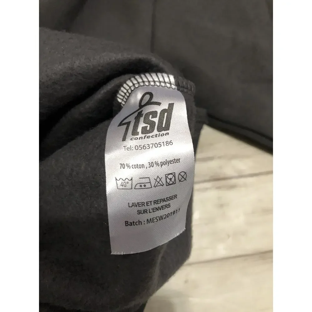 TSD Confection Sweater Mens XL 1/4 Zip Pullover Sweatshirt 1/4 Zip N113